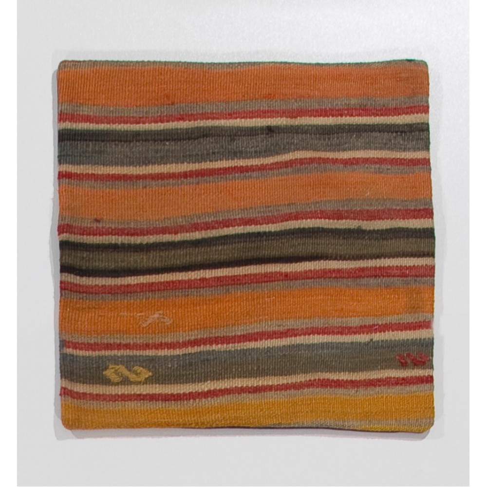 Nomadic Handmade Striped Turkish Kilim Cushion Cover