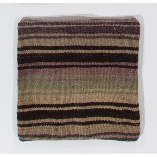 Handmade Striped Turkish Kilim Cushion Cover. Vintage Authentic Pillowcase Handmade Striped Turkish Kilim Cushion Cover. Vintage Authentic Pillowcase