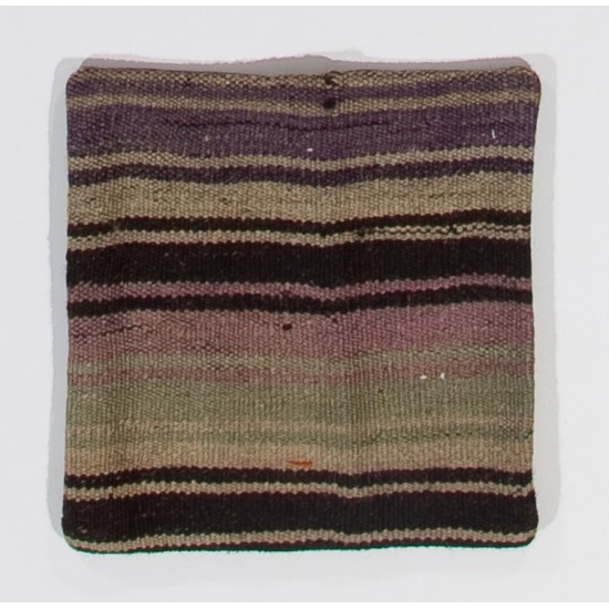 Vintage Handmade Striped Turkish Kilim Cushion Cover