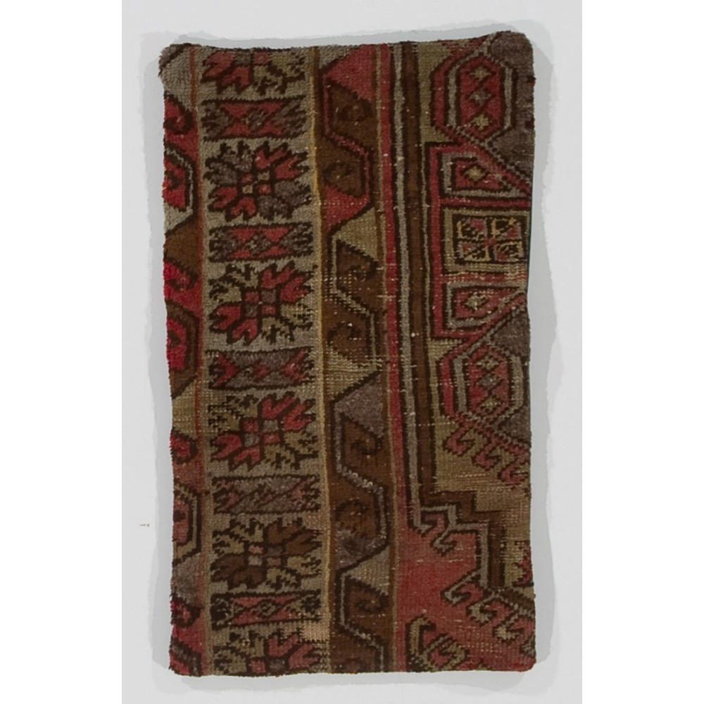 Handmade Lace Pillow, Turkish Rug Cushion Cover