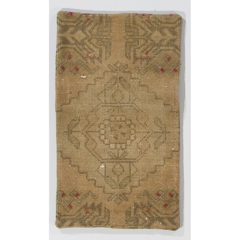 Handmade Antique Washed Lace Pillow, Turkish Rug Cushion Cover