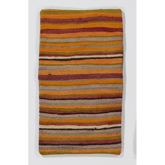 Authentic Striped Turkish Kilim Cushion Cover, Handmade Vintage Pillow Cover Authentic Striped Turkish Kilim Cushion Cover, Handmade Vintage Pillow Cover