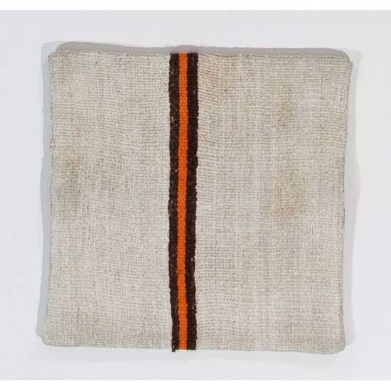 Handmade Vintage Striped Design Turkish Kilim Cushion Cover
