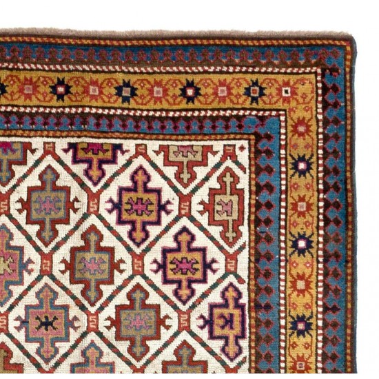 Antique Caucasian Kazak Rug from Karabagh, Dated 1812