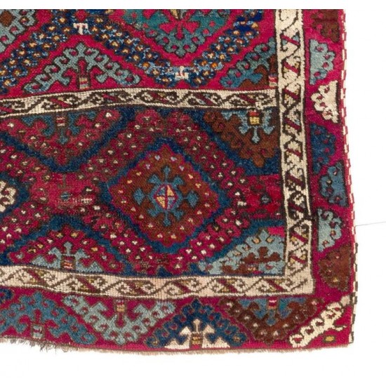 Antique East Anatolian Kurdish Rug, late 19th Century