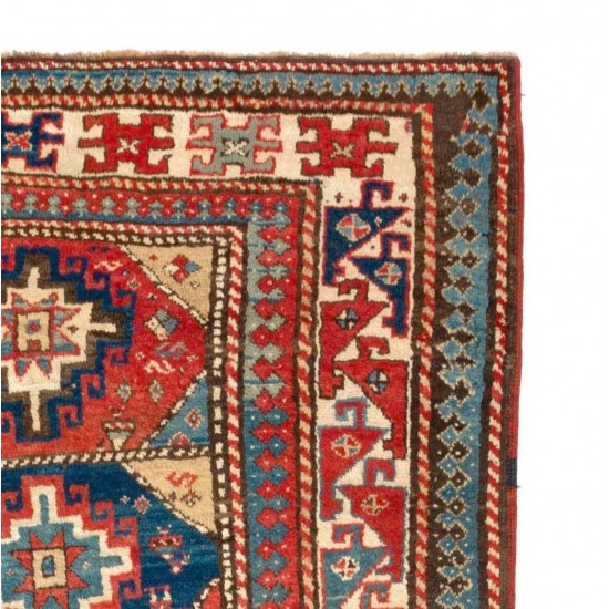 Antique Caucasian Moghan Kazak Rug, 19th Century