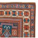 Antique Caucasian Kazak Rug, circa 1875
