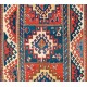 Dazzling Antique Caucasian Bordjalou Kazak Rug