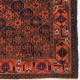 Rare Antique Tribal Baluch Rug from Afghanistan, Ca 1880, All Wool