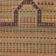 Antique Caucasian Shirvan Prayer Rug, Rare Yellow Ground, Ca 1875
