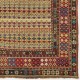 Antique Caucasian Shirvan Prayer Rug, Rare Yellow Ground, Ca 1875