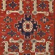 Antique Caucasian Karagashli Shirvan Rug, Ca 1880