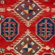 Rare Antique Caucasian Borchalo Kazak Prayer Rug, Circa 1875