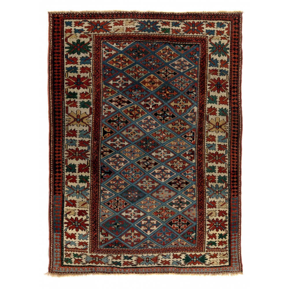 Antique Caucasian Shirvan Rug, circa 1880