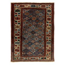 Antique Caucasian Shirvan Rug, circa 1880
