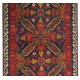 Antique Caucasian Seychour Runner Rug, 19th Century