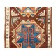 Antique Hand-Knotted Anatolian Konya Karapinar Runner Rug
