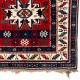 Antique Caucasian Karabagh Kazak Rug with Lesghi Stars, Ca 1890