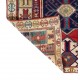 Rare 19th Century Antique Caucasian Shirvan Kuba Rug with Unusual Kilim Design