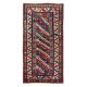 Antique Caucasian Gendje, Collectible Tribal Kazak Rug, Natural Dyes