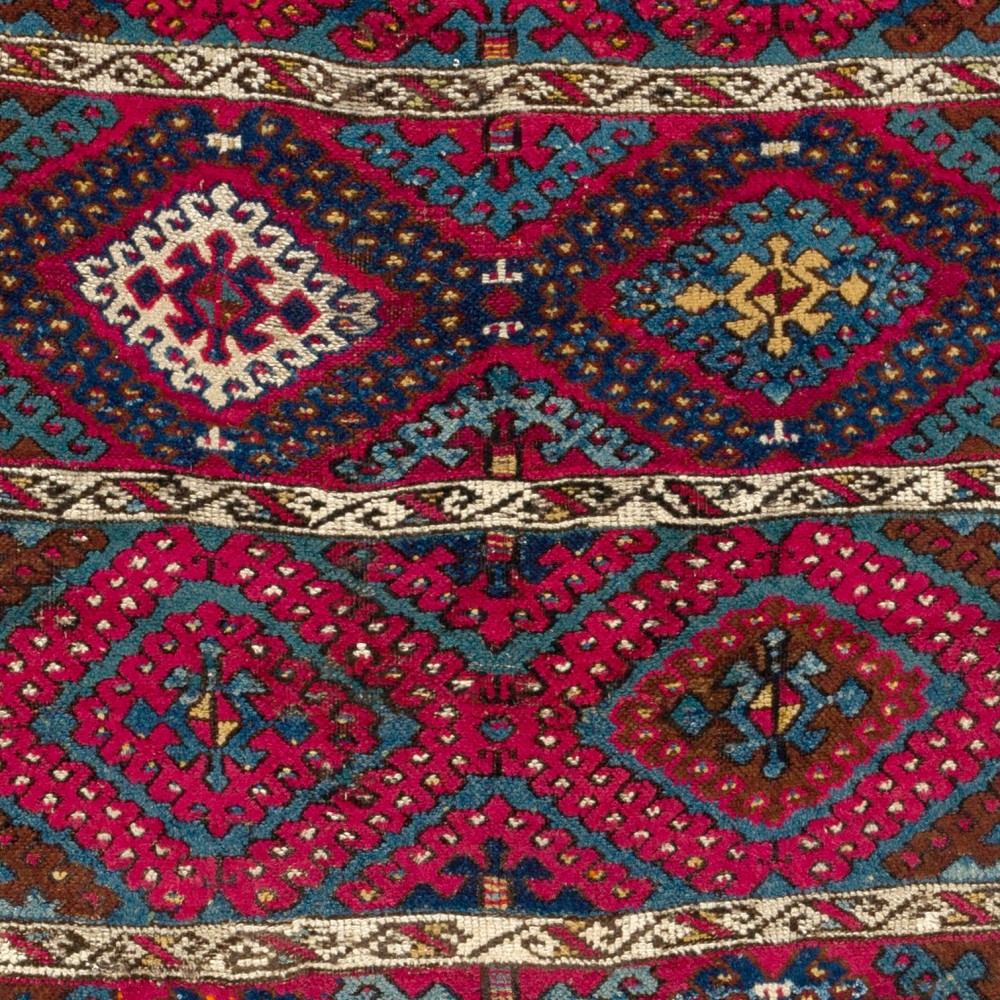 Antique East Anatolian Kurdish Rug, late 19th Century