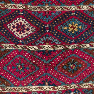 Antique East Anatolian Kurdish Rug, late 19th Century