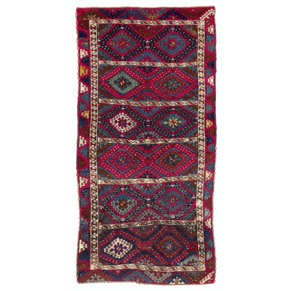 Antique East Anatolian Kurdish Rug, late 19th Century
