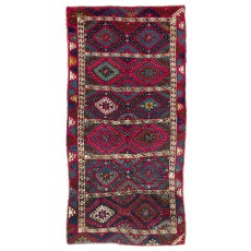 Antique East Anatolian Kurdish Rug, late 19th Century