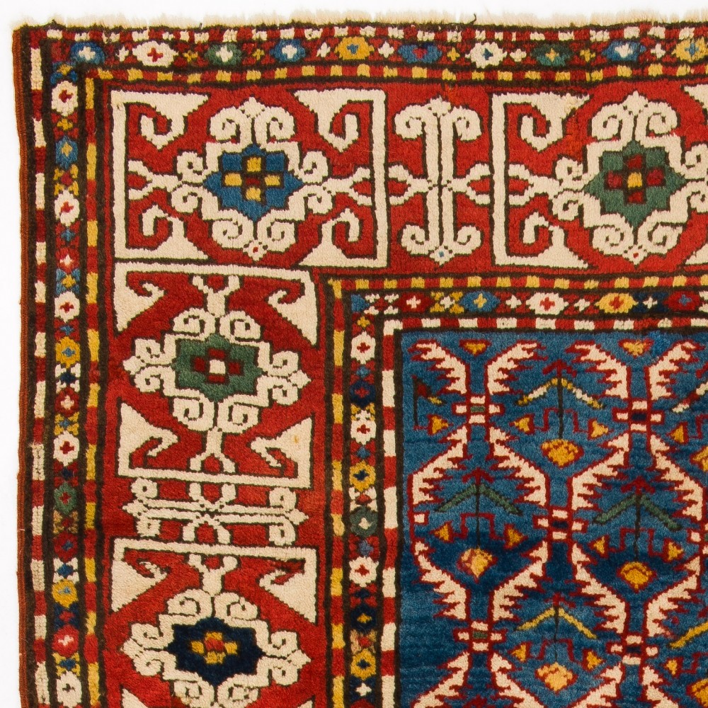 Antique Caucasian Kuba Rug, Very Good Condition