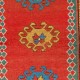 Antique Caucasian Bordjalou Kazak Rug, Ca 1880, All Natural Dyes