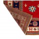 Dated 1870. Antique Caucasian Kazak Rug, Top Shelf Collectors Prayer Rug