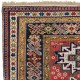 Antique Caucasian Chi Chi Shirvan Rug. Rare Collectors Carpet