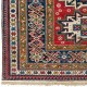 Antique Caucasian Chi Chi Shirvan Rug. Rare Collectors Carpet