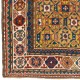 Antique Caucasian Kazak Rug with Yellow Field, Late 19th Century, circa 1880