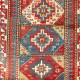 Antique Caucasian Moghan Kazak Rug, 19th Century