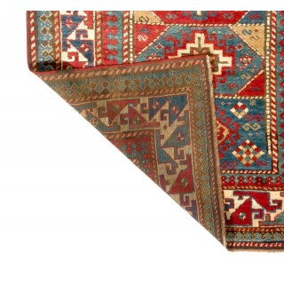 Antique Caucasian Moghan Kazak Rug, 19th Century