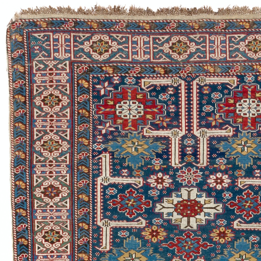 Exceptional Antique Caucasian Kuba "Karagashli" Rug, Circa 1875