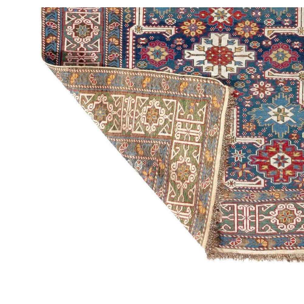Exceptional Antique Caucasian Kuba "Karagashli" Rug, Circa 1875