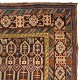Rare Antique Caucasian Kuba Shirvan Wool Rug, Ca 1880