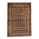 Rare Antique Caucasian Kuba Shirvan Wool Rug, Ca 1880