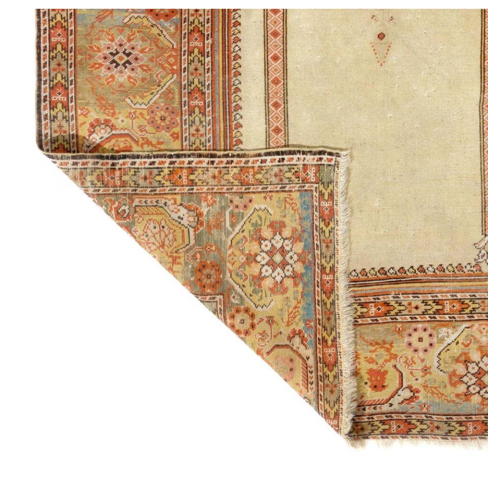 Antique Turkish Ghiordes 'Gordes' Prayer Rug, Ca 1880