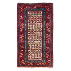 Antique Caucasian Kazak Rug, Excellent Condition, Ful Pile, All Original