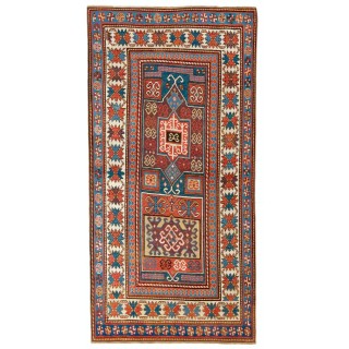 Antique Caucasian Kazak Rug, circa 1875