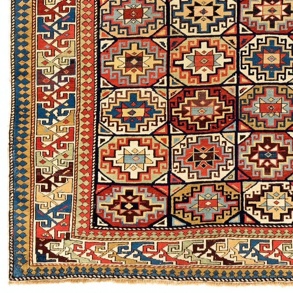 Antique Caucasian Shirvan Rug