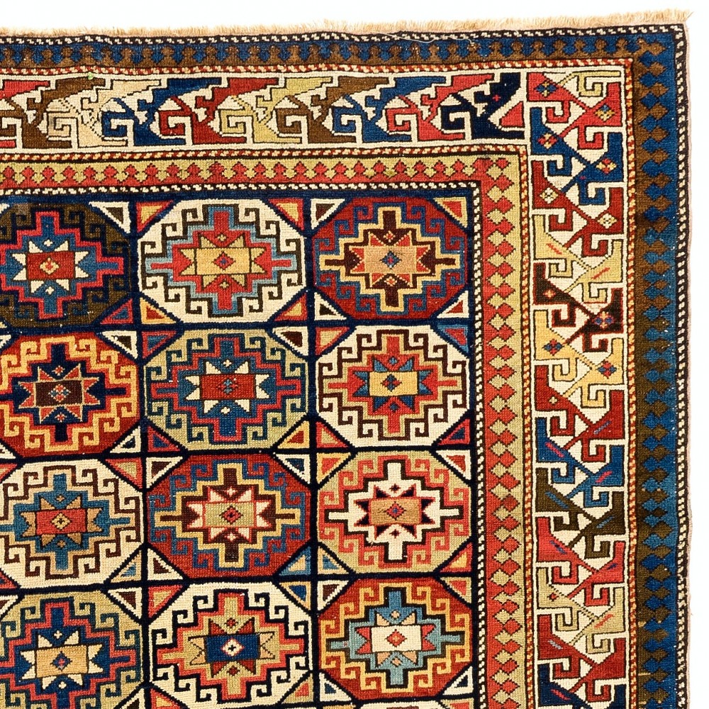Antique Caucasian Shirvan Rug