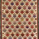 Antique Ivory Ground Caucasian Kazak Rug, circa 1875