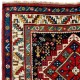 Antique Tribal Caucasian Shahsavan Rug Full Pile Excellent Condition, circa 1880
