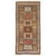 Antique Green Ground Caucasian Karatchoph Kazak Rug, circa 1870