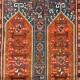 Antique Caucasian Karabakh Runner Rug, Full Pile, Ca 1880