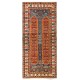Antique Caucasian Karabakh Runner Rug, Full Pile, Ca 1880